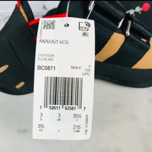 Adidas Five Ten Anasazi VCS Stealth Rubber C4 Outdoor Rock Climbing Shoes Sz 3.5 - Picture 9 of 10